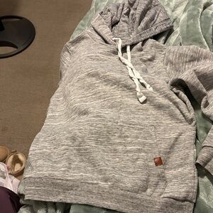 Light grey woman’s hoodie